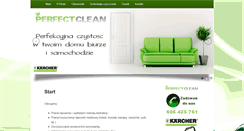 Desktop Screenshot of profesjonalne-czyszczenie.com